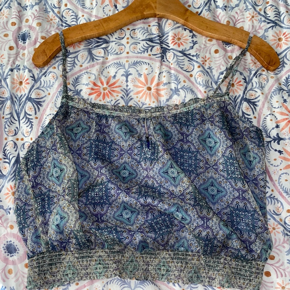 AMERICAN EAGLE crop blouse